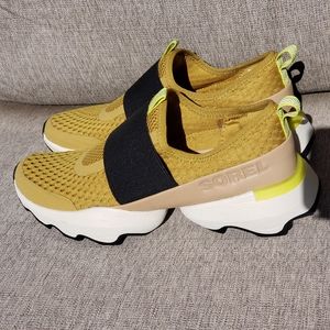 Sorel Kinetic Impact Slip On Shoes: Dioxide Gold!